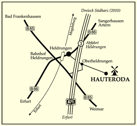 anfahrt
